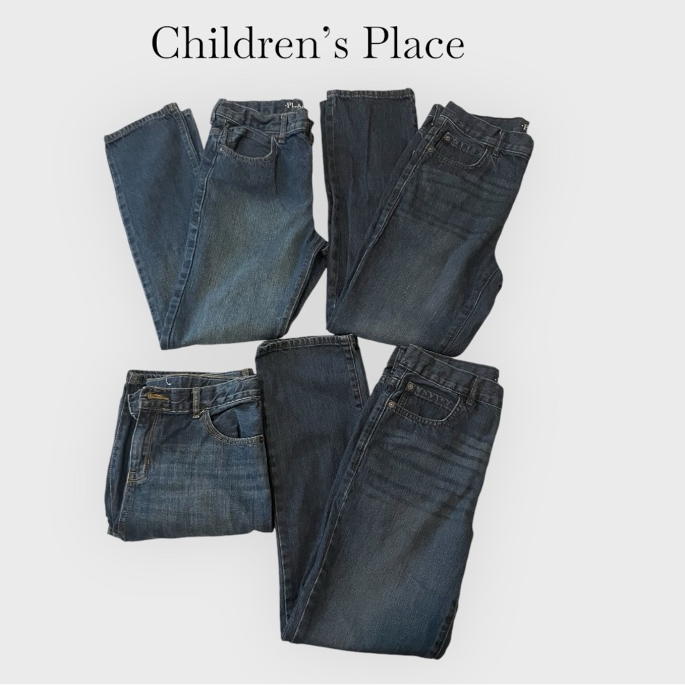 🔥BUNDLE!!! Children’s Place  - 3 pairs of jeans and 1 pair jean shorts
